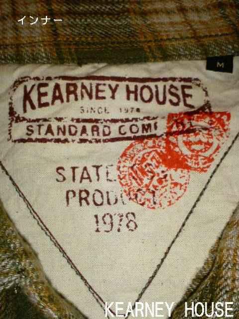 □KEARNEY HOUSE アメカジヴィンテージ チェックシャツ/メンズ・キムタク☆新品 < 男性ファッション □KEARNEY HOUSE アメカジヴィンテージ チェックシャツ/メンズ・キムタク☆新品 < 男性ファッションの