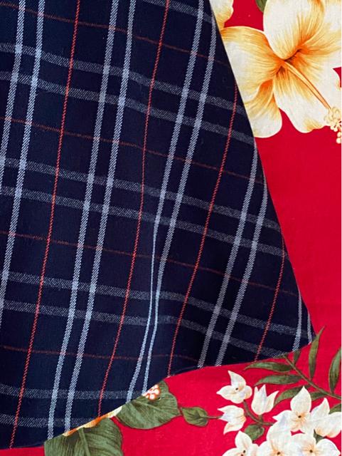 VIS☆ネイビーチェック☆フレアスカート☆ < ブランド  VIS☆ネイビーチェック☆フレアスカート☆ < ブランドの