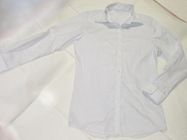 レディース長袖シャツ*細ストライプ(サックス)フォーマル < 女性ファッション  レディース長袖シャツ*細ストライプ(サックス)フォーマル  < 女性ファッションの