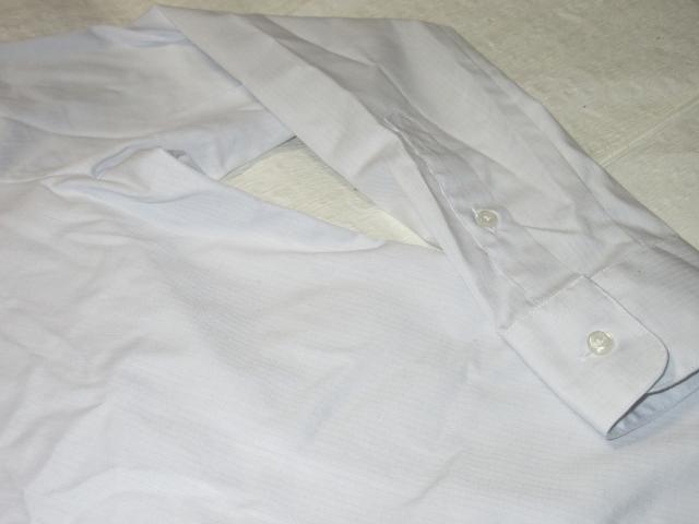 レディース長袖シャツ*細ストライプ(サックス)フォーマル < 女性ファッション  レディース長袖シャツ*細ストライプ(サックス)フォーマル < 女性ファッションの