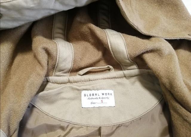 特価★極美品GLOBAL WORK グローバルワーク Sサイズ メンズ ウールコートブラウンフーディーポケット大価値通勤人気 < 男性ファッション  特価★極美品GLOBAL WORK グローバルワーク Sサイズ メンズ ウールコートブラウンフーディーポケット大価値通勤人気 < 男性ファッションの