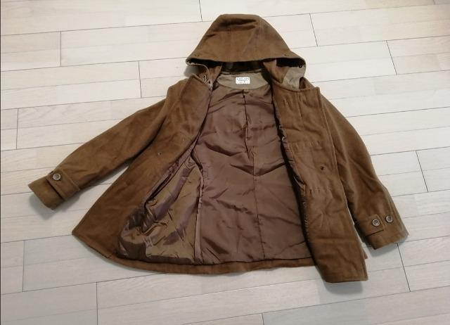 特価★極美品GLOBAL WORK グローバルワーク Sサイズ メンズ ウールコートブラウンフーディーポケット大価値通勤人気 < 男性ファッション  特価★極美品GLOBAL WORK グローバルワーク Sサイズ メンズ ウールコートブラウンフーディーポケット大価値通勤人気 < 男性ファッションの