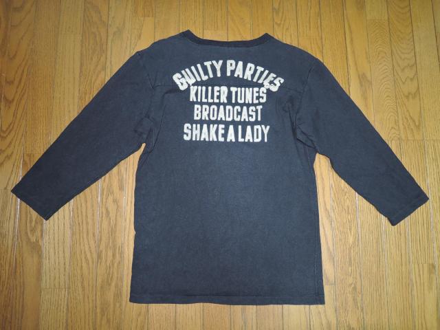 WACKO MARIA ワコマリア 7分丈 ロンTシャツ M 黒 カットソー 背ロゴ LOGO < ブランド  WACKO MARIA ワコマリア 7分丈 ロンTシャツ M 黒 カットソー 背ロゴ LOGO < ブランドの