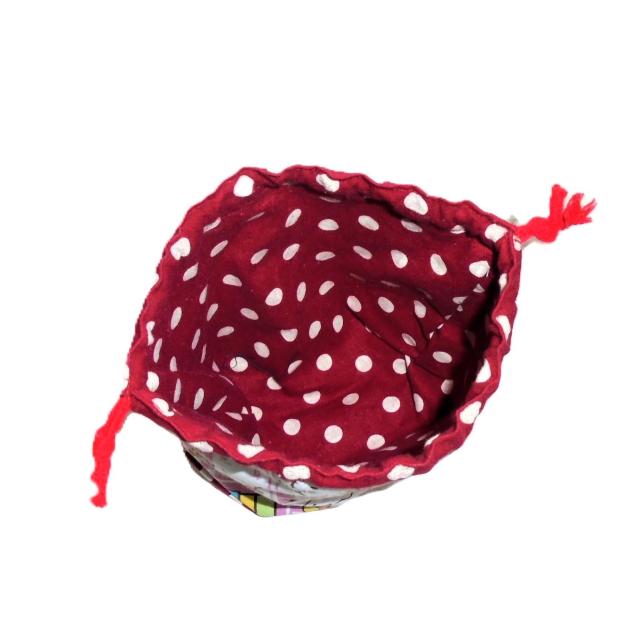 【底マチ幅広巾着】◆キティちゃん◆レトロ柄ピンク◆裏地あり巾着 < 女性ファッション 【底マチ幅広巾着】◆キティちゃん◆レトロ柄ピンク◆裏地あり巾着 < 女性ファッションの