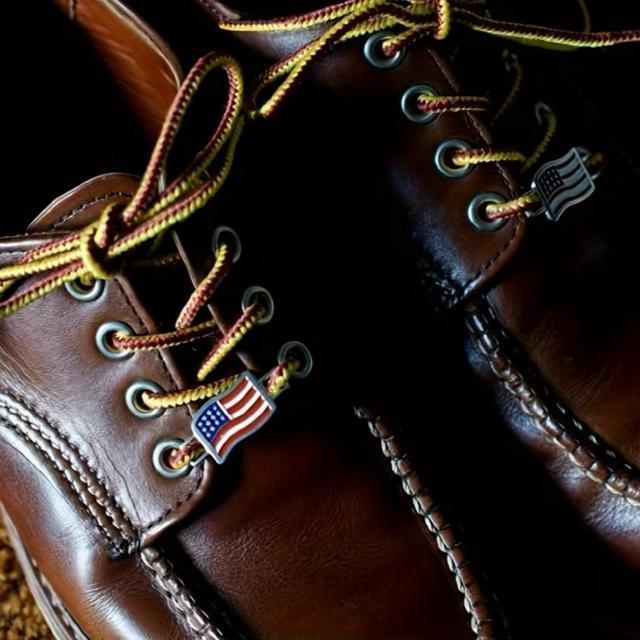 アメリカ 国旗 星条旗 ワークブーツ スニーカー用 RED WING シューレースキーパー プレート < ブランド アメリカ 国旗 星条旗 ワークブーツ スニーカー用 RED WING シューレースキーパー プレート < ブランドの