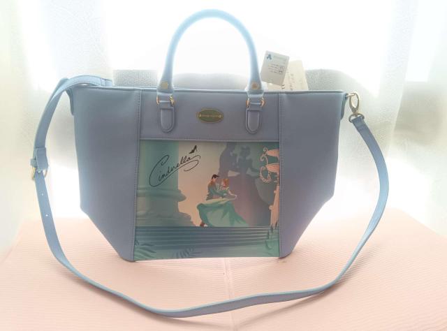 passage mignon ディズニー コラボ シンデレラ 2way トートバッグ ショルダー ライトブルー 未使用品 < 女性ファッション passage mignon ディズニー コラボ シンデレラ 2way トートバッグ ショルダー ライトブルー 未使用品 < 女性ファッションの