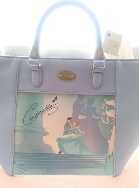 passage mignon ディズニー コラボ シンデレラ 2way トートバッグ ショルダー ライトブルー 未使用品 < 女性ファッション passage mignon ディズニー コラボ シンデレラ 2way トートバッグ ショルダー ライトブルー 未使用品 < 女性ファッションの