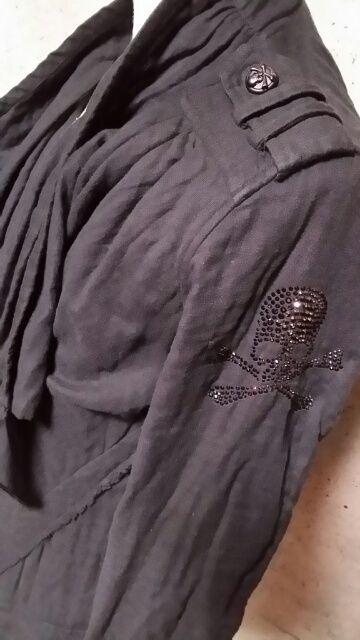 ROENロエン スワロフスキースカルドレープジャケット 46 < ブランド  ROENロエン スワロフスキースカルドレープジャケット 46 < ブランドの