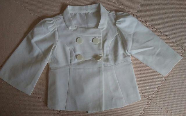 新品 白 5部袖ジャケット < 女性ファッション 新品 白 5部袖ジャケット < 女性ファッションの