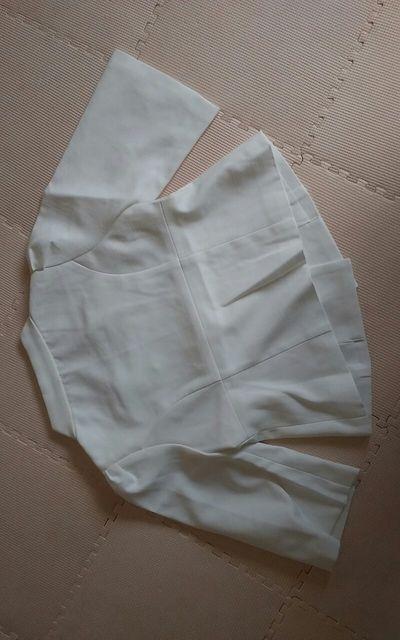 新品 白 5部袖ジャケット < 女性ファッション 新品 白 5部袖ジャケット < 女性ファッションの