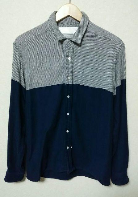 takuya着 バイカラーシャツ < 男性ファッション  takuya着 バイカラーシャツ  < 男性ファッションの