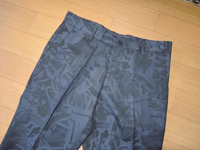 新品ポールスミスPaul Smith迷彩系柄スラックスLパンツ < ブランド  新品ポールスミスPaul Smith迷彩系柄スラックスLパンツ < ブランドの