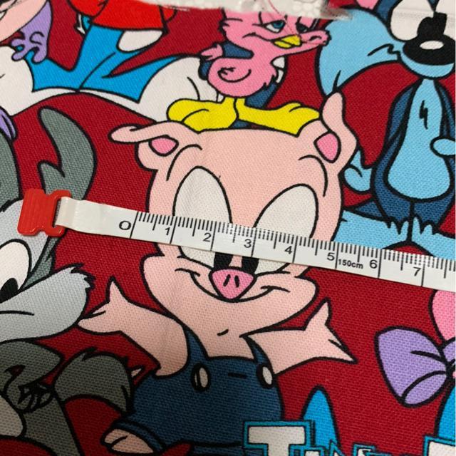 使いかけタイニーツゥーンの生地 < アニメ/コミック/キャラクター  使いかけタイニーツゥーンの生地 < アニメ/コミック/キャラクターの