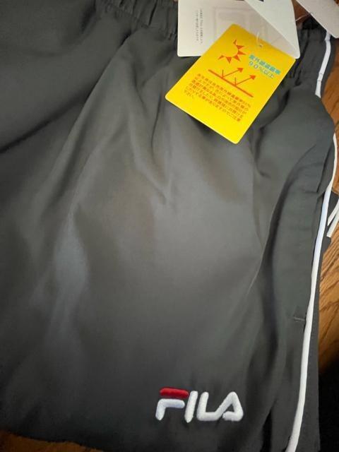 3Lサイズ!高貴紳士的!ブランド品!FILA!保温!UVカット機能!裏トリコット!ロングパンツ!チャコールグレー色合い!新品! < 男性ファッション  3Lサイズ!高貴紳士的!ブランド品!FILA!保温!UVカット機能!裏トリコット!ロングパンツ!チャコールグレー色合い!新品! < 男性ファッションの