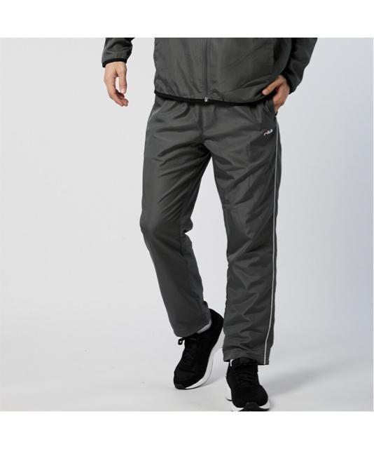 3Lサイズ!高貴紳士的!ブランド品!FILA!保温!UVカット機能!裏トリコット!ロングパンツ!チャコールグレー色合い!新品! < 男性ファッション  3Lサイズ!高貴紳士的!ブランド品!FILA!保温!UVカット機能!裏トリコット!ロングパンツ!チャコールグレー色合い!新品! < 男性ファッションの