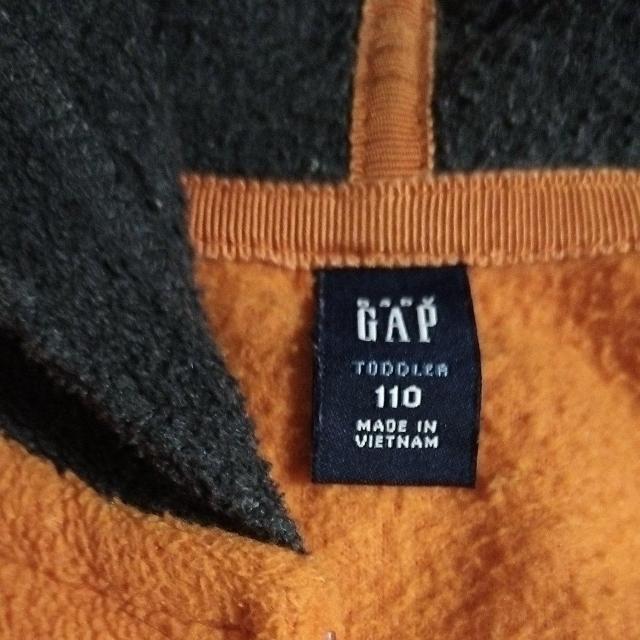 baby GAP 110サイズ フリース 美品 パーカー アウター < キッズ/ベビー  baby GAP 110サイズ フリース 美品 パーカー アウター < キッズ/ベビーの