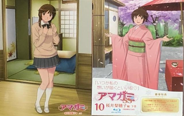アマガミSS 桜井梨穂子 編 上下巻 初回版 (布ポスター・ペーパークラフト付き) Blu-ray < CD/DVD/ビデオ  アマガミSS 桜井梨穂子 編 上下巻 初回版 (布ポスター・ペーパークラフト付き) Blu-ray < CD/DVD/ビデオの