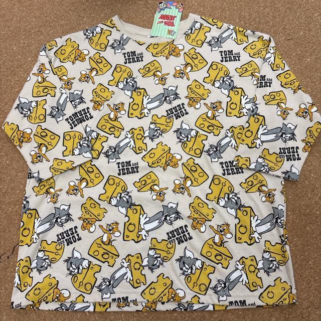 新品未使用タグ付きLサイズ ロンT 7分袖 トムとジェリー.15 < 女性ファッション  新品未使用タグ付きLサイズ ロンT 7分袖 トムとジェリー.15  < 女性ファッションの