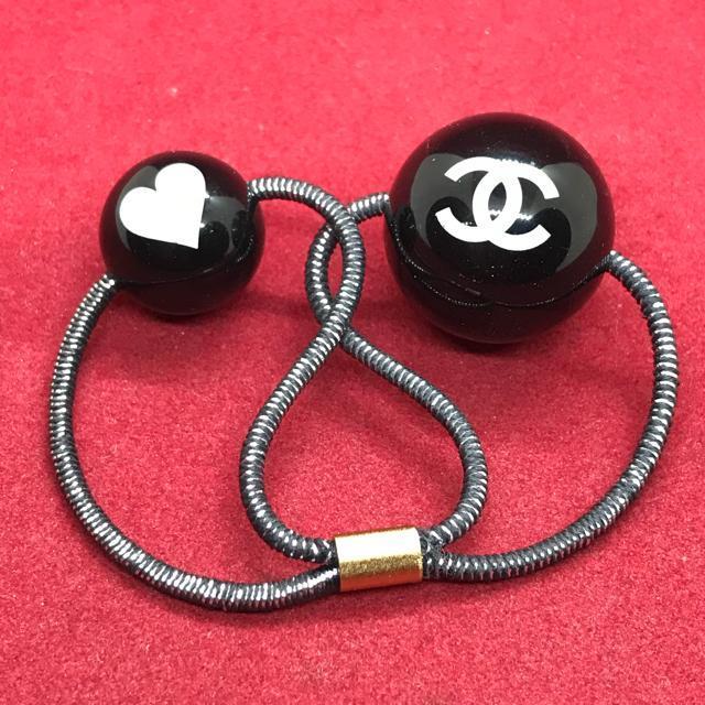 正規品 シャネル CoCoボール ヘアゴム ブラック < ブランド 正規品 シャネル CoCoボール ヘアゴム ブラック < ブランドの