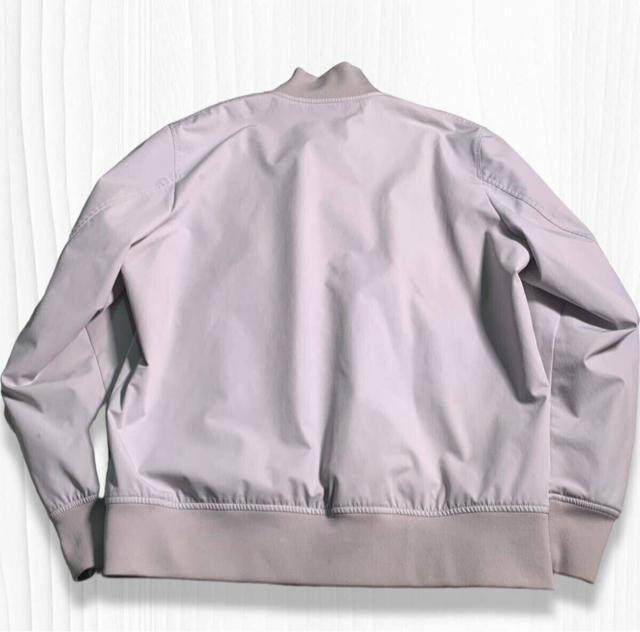 プラステ フライトジャケット MA-1 スタジャン ブルゾン ライトグレー Lサイズ ジャンパー リバーシブル < 男性ファッション  プラステ フライトジャケット MA-1 スタジャン ブルゾン ライトグレー Lサイズ ジャンパー リバーシブル < 男性ファッションの