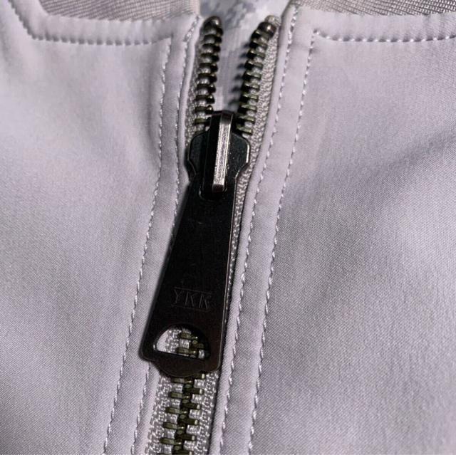 プラステ フライトジャケット MA-1 スタジャン ブルゾン ライトグレー Lサイズ ジャンパー リバーシブル < 男性ファッション  プラステ フライトジャケット MA-1 スタジャン ブルゾン ライトグレー Lサイズ ジャンパー リバーシブル < 男性ファッションの