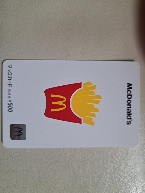 マックカード500円分 < チケット/金券 マックカード500円分 < チケット/金券の