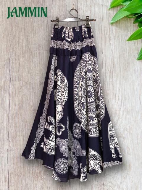 �ۂ����l���t���A�X�J�[�g�@�A�W�A���@�����O�X�J�[�g�@�l�C�r�[�@�G�X�j�b�N �� �����t�@�b�V������ 