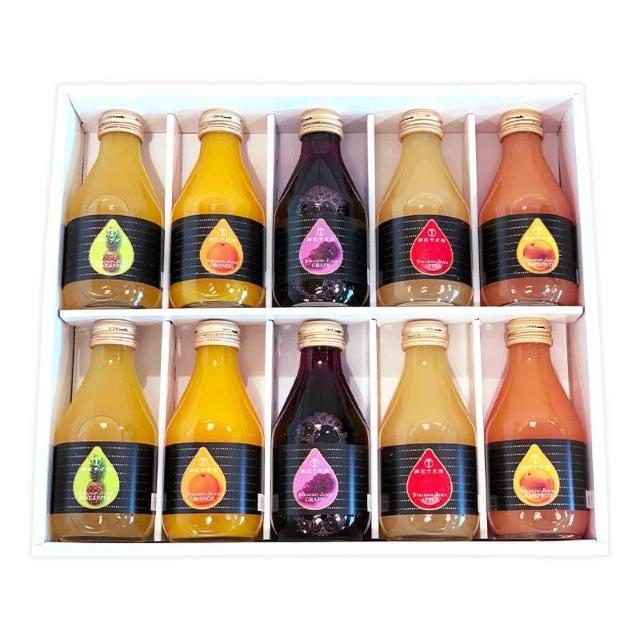 銀座千疋屋 銀座ストレートジュース詰め合わせ 10本 銀座千疋屋 銀座ストレートジュース詰め合わせ 10本