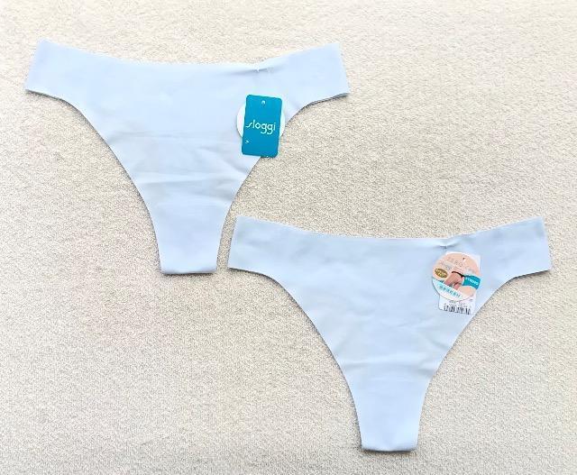 Triumph Sloggi ショーツ Lサイズ Tバック 水色 2枚セット < 女性ファッション Triumph Sloggi ショーツ Lサイズ Tバック 水色 2枚セット < 女性ファッションの