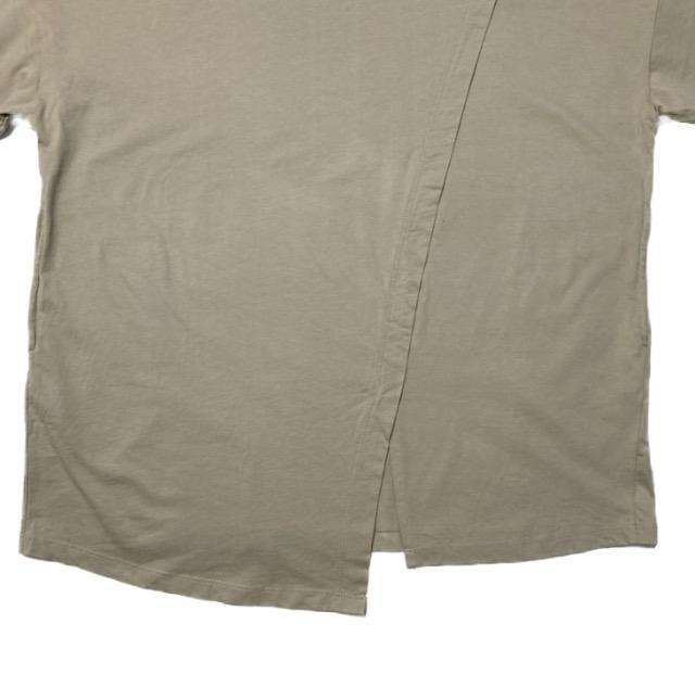 chocolraffine◎ビッグシルエットチュニックTシャツ(F)薄カーキ◎新品 < ブランド chocolraffine◎ビッグシルエットチュニックTシャツ(F)薄カーキ◎新品 < ブランドの