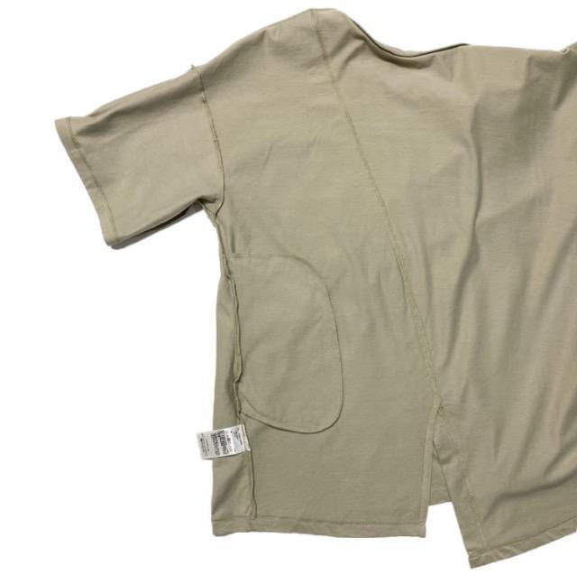 chocolraffine◎ビッグシルエットチュニックTシャツ(F)薄カーキ◎新品 < ブランド chocolraffine◎ビッグシルエットチュニックTシャツ(F)薄カーキ◎新品 < ブランドの