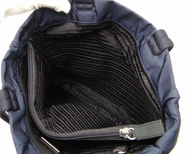 PRADA プラダ B9223 TESSUTO SPORT ナイロン トートバッグ 三角プレート×ネイビー<USED> < ブランド PRADA プラダ B9223 TESSUTO SPORT ナイロン トートバッグ 三角プレート×ネイビー<USED> < ブランドの