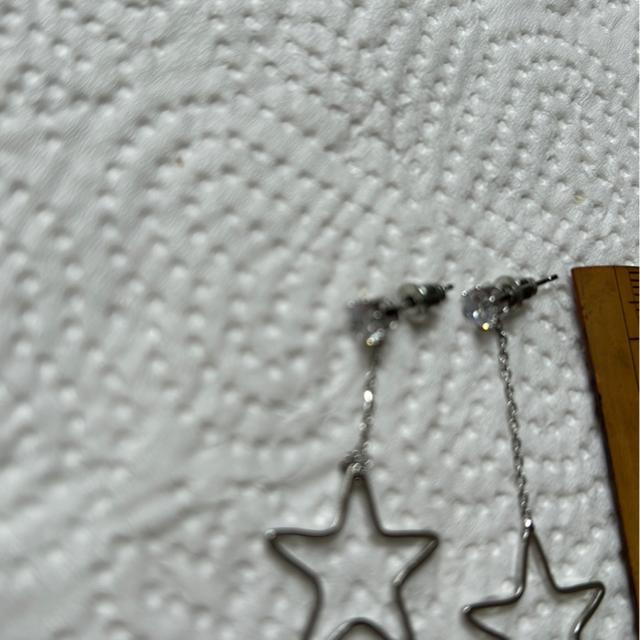 送料無料 ジルコニア付きスターピアス < 女性アクセサリー/時計  送料無料 ジルコニア付きスターピアス < 女性アクセサリー/時計の