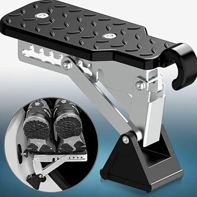 ■新品/未使用品【折りたたみフットペダル】クローム仕上げのアルミニウム合金サイドランニングボード■ < 自動車/バイク ■新品/未使用品【折りたたみフットペダル】クローム仕上げのアルミニウム合金サイドランニングボード■ < 自動車/バイク