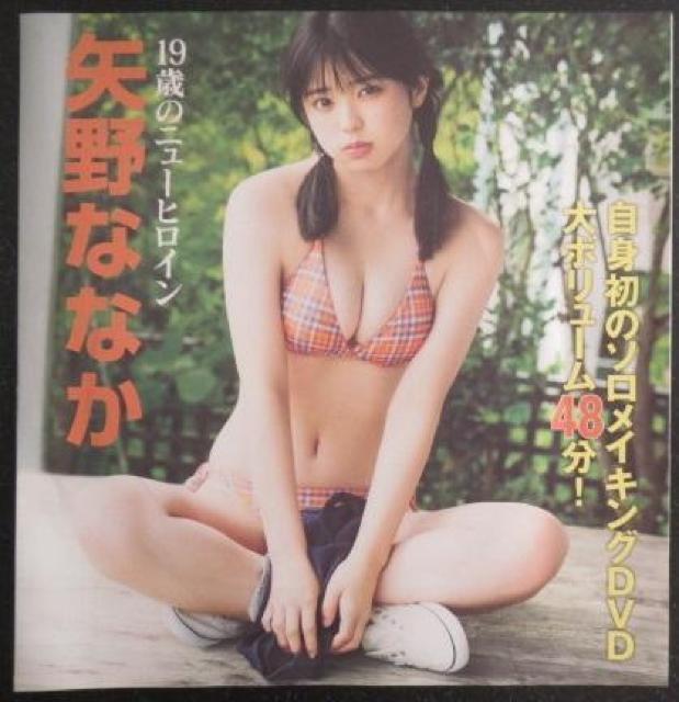 19歳の美乳アイドル「矢野ななか」さんの未開封DVDです。 < タレントグッズ  19歳の美乳アイドル「矢野ななか」さんの未開封DVDです。  < タレントグッズの