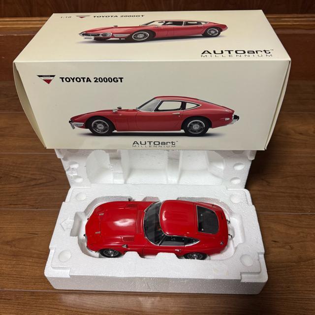 未展示品 オートアート 1/18 トヨタ 2000GT レッド < ホビー  未展示品 オートアート 1/18 トヨタ 2000GT レッド < ホビーの