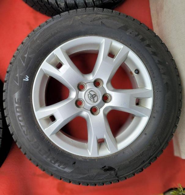TOYOTA (トヨタ) RAV4 純正 17×7J(+45)PCD114.3-5H BRIDGESTONE (ブリヂストン) < 自動車/バイク TOYOTA (トヨタ) RAV4 純正 17×7J(+45)PCD114.3-5H BRIDGESTONE (ブリヂストン) < 自動車/バイク