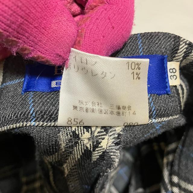 yBURBERRY BLUE LABELz `FbN / E[pc / 38 XbNX  uh 