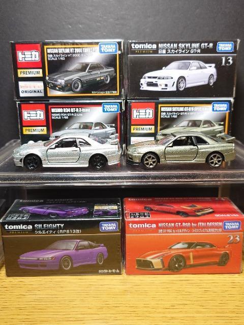 1スタ★トミカ6台日産車トミカプレミアムセット★R30/R33/R34/R35/RPS13改★未開封品多数★ < ホビー  1スタ★トミカ6台日産車トミカプレミアムセット★R30/R33/R34/R35/RPS13改★未開封品多数★ < ホビーの