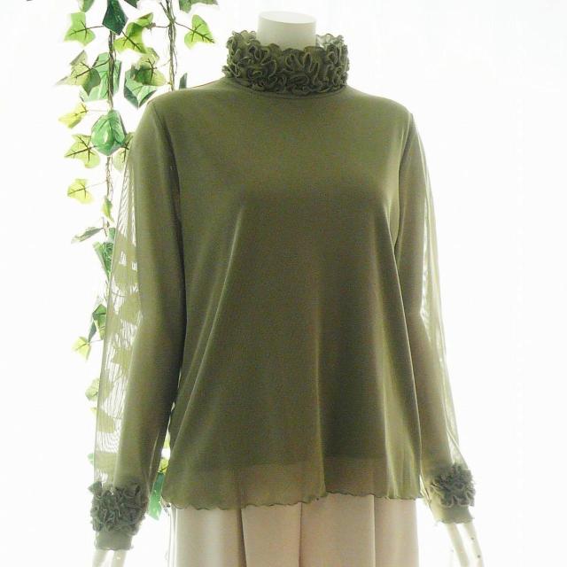 �V�i 9622 ML �ԃ��`�[�t ���b�V�� �n�C�l�b�N �J�b�g�\�[ �u���E�X �����ݗ� ���ԃ��`�[�t �� �����t�@�b�V������ 