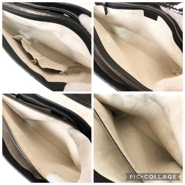 �y���i�zGUCCI �g�[�g�o�b�O �n���h�o�b�O �}�C�N���O�b�`�V�} ���|���\ �� �u���b�N �p�e���g���U�[ �� �u�����h�� 