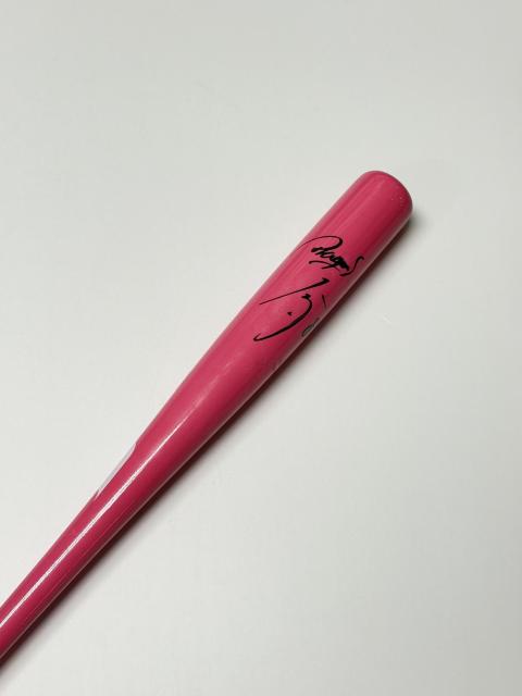 中日　大島洋平サイン入りバット本人使用バットproedge 中日ドラゴンズ】大島 洋平選手 直筆サイン入りバット | レジャー