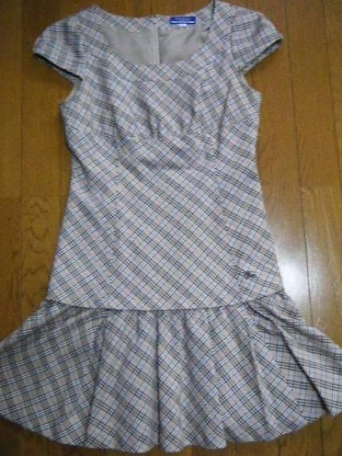 大人気完売!BURBERRY BLUE LABEL★チェック柄ワンピース < ブランド  大人気完売!BURBERRY BLUE LABEL★チェック柄ワンピース  < ブランドの