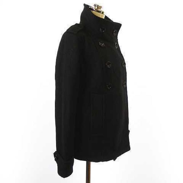 ■GAP■黒コート ウール100% 毛 無地 < 女性ファッション  ■GAP■黒コート ウール100% 毛 無地 < 女性ファッションの