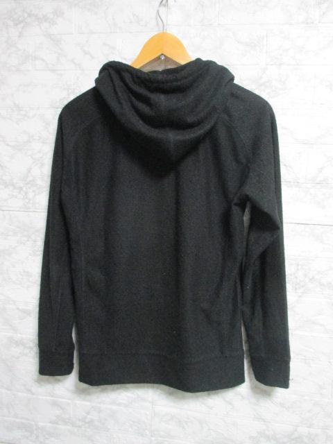 ☆ウノピュウノウグァーレトレリラックス ダブルジップ パーカー/メンズ/S☆ブラック < 男性ファッション ☆ウノピュウノウグァーレトレリラックス ダブルジップ パーカー/メンズ/S☆ブラック < 男性ファッションの