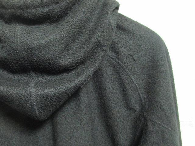 ☆ウノピュウノウグァーレトレリラックス ダブルジップ パーカー/メンズ/S☆ブラック < 男性ファッション ☆ウノピュウノウグァーレトレリラックス ダブルジップ パーカー/メンズ/S☆ブラック < 男性ファッションの