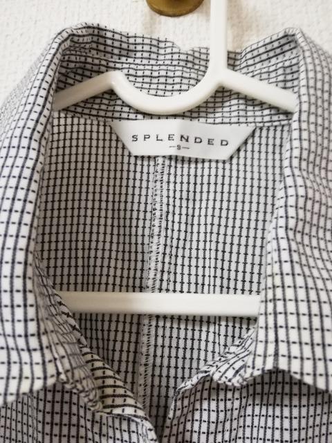 未使用近い チェック柄 7分袖シャツ サイズ;S < 女性ファッション  未使用近い チェック柄 7分袖シャツ サイズ;S < 女性ファッションの