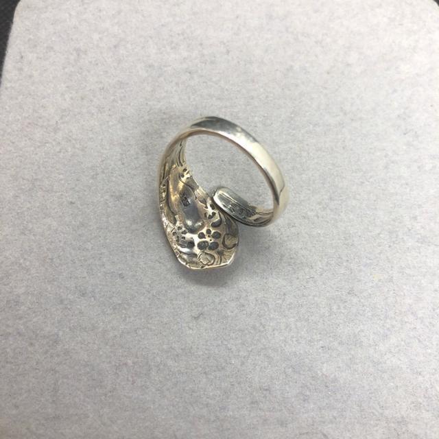 即決 925 シルバー スプーン リング 指輪 17号 < 男性アクセサリー/時計  即決 925 シルバー スプーン リング 指輪 17号 < 男性アクセサリー/時計の