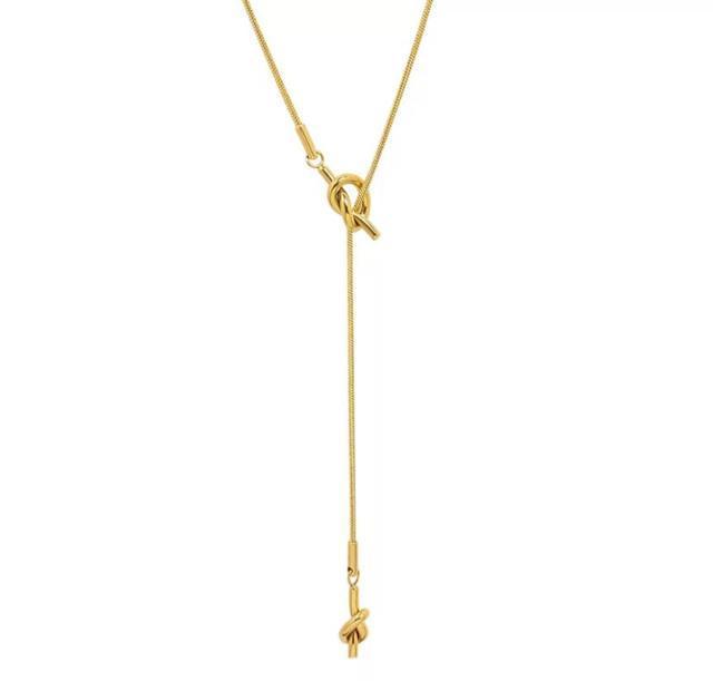 ロングネックレス【新品未使用】Y字ネックレス●ゴールド●長さ調整可能 < 女性アクセサリー/時計 ロングネックレス【新品未使用】Y字ネックレス●ゴールド●長さ調整可能 < 女性アクセサリー/時計の