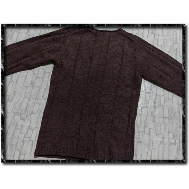 メンズビギ Vネックニット 茶 < ブランド メンズビギ Vネックニット 茶 < ブランドの
